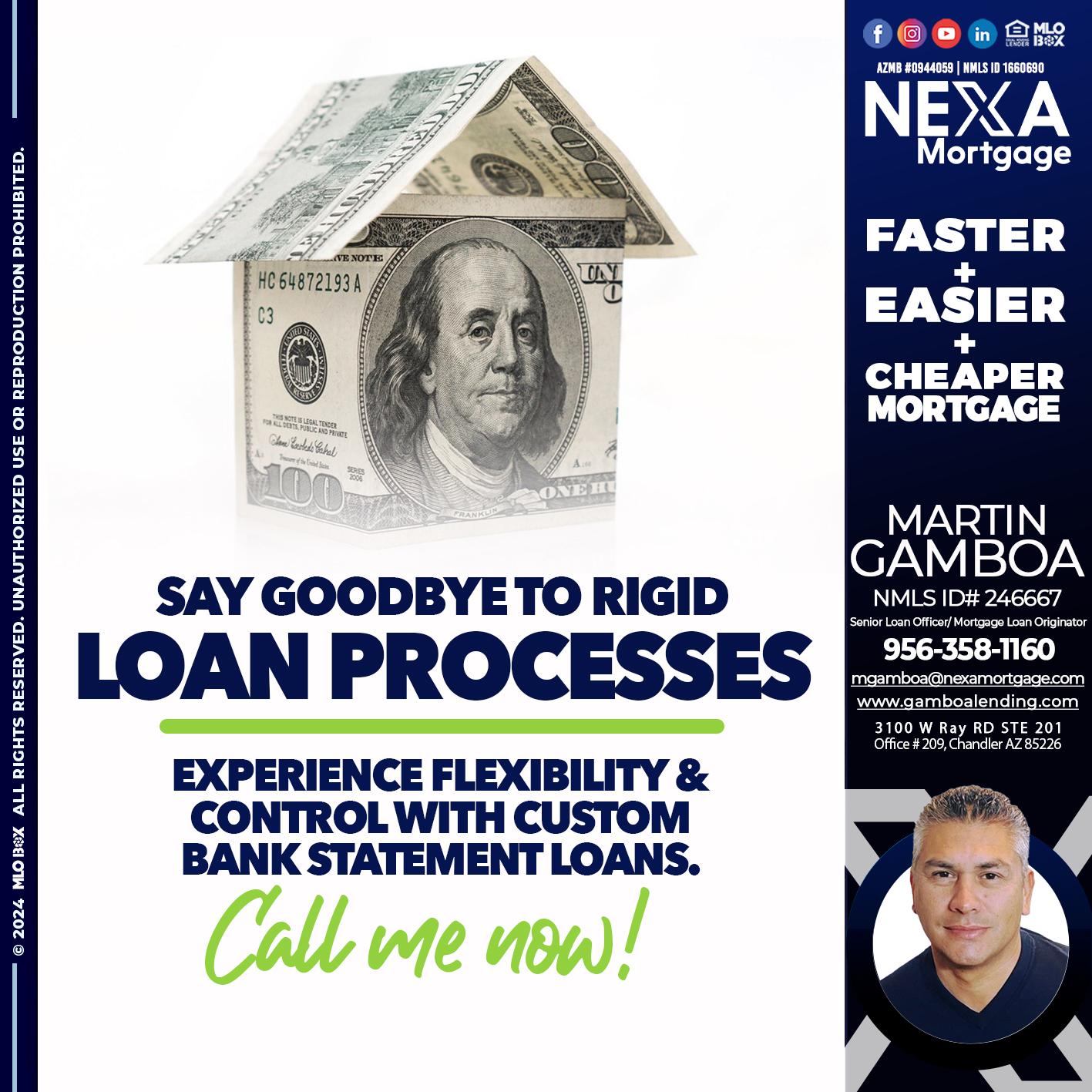 SAY GOODBYE - Martin Gamboa -Senior Loan Officer / Mortgage Loan Originator