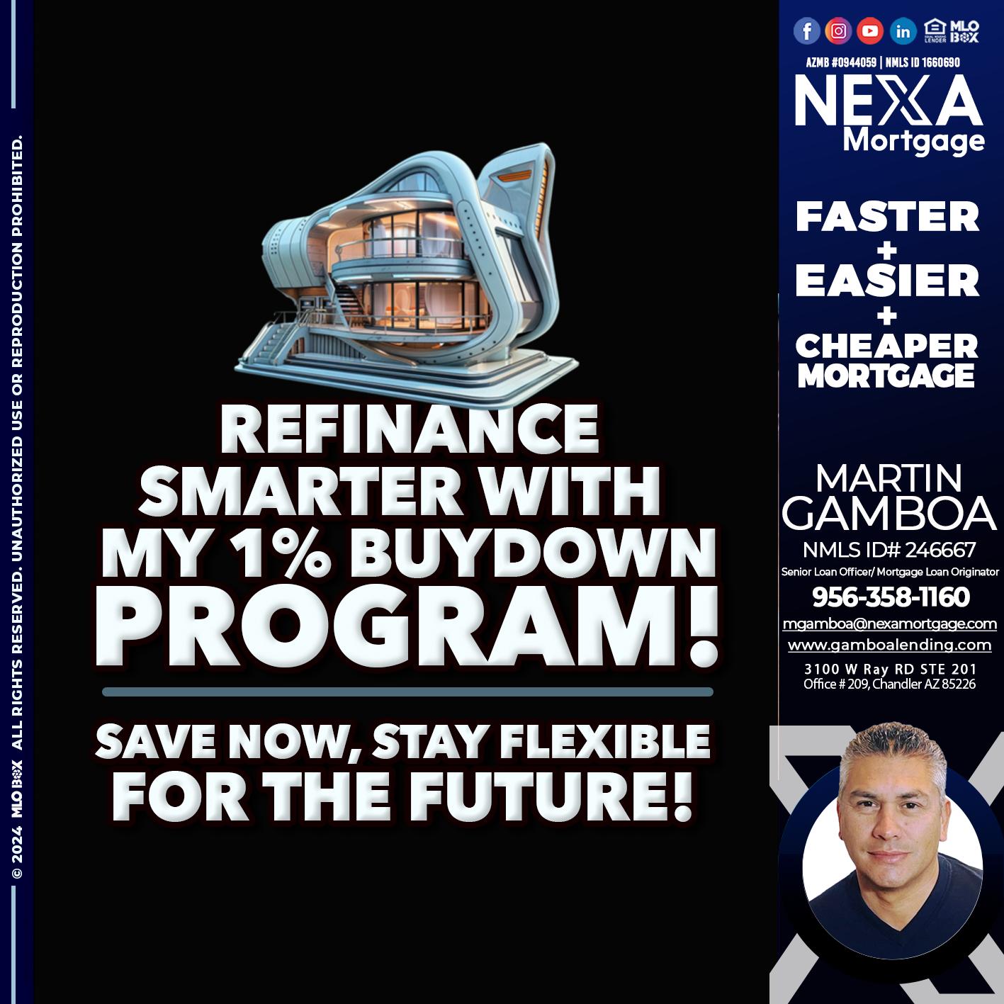 REFINANCE SMARTER - Martin Gamboa -Senior Loan Officer / Mortgage Loan Originator